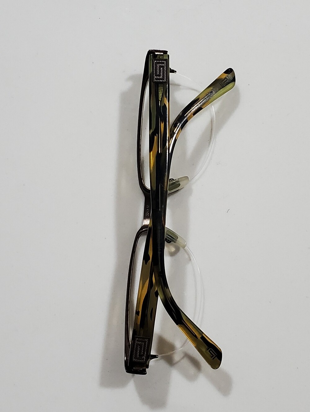 Versace MOD 1184 1320 Eyeglass Frames Gold Brown Medusa Prescription Frames